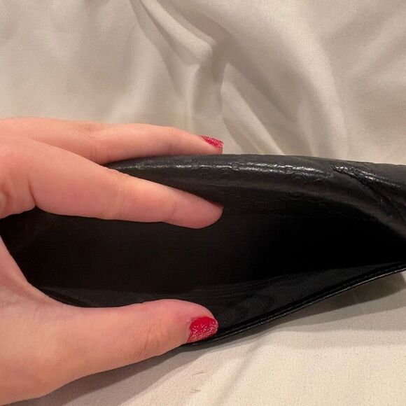 Vintage Gucci Guccissima GG Logo Plate Leather Long Wallet Made Italy Zip Issue - Picture 9 of 13